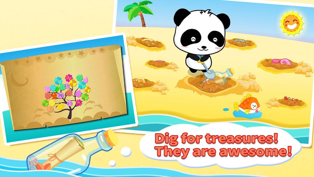 Screenshot of Baby Panda’s Treasure Island