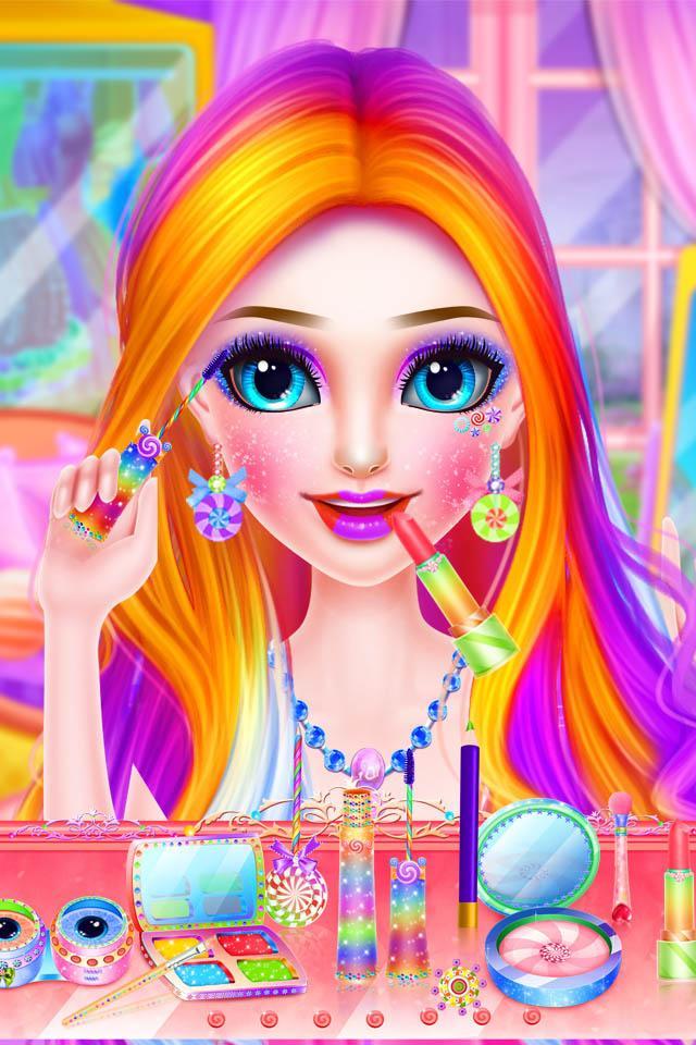 Candy Makeup - Art Salon Game Screenshot