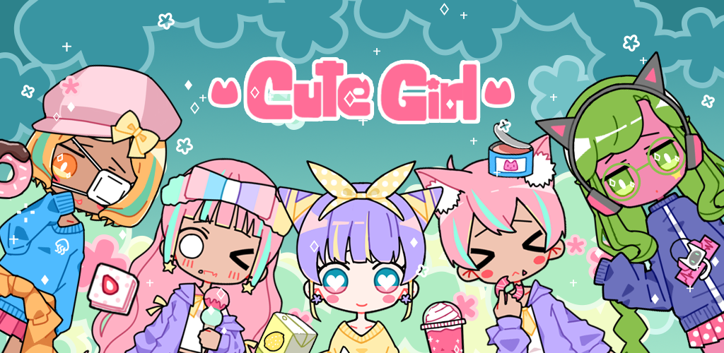 Banner of Cute Girl Avatar Maker - Jeu de créateur d'avatar mignon 1.4.1