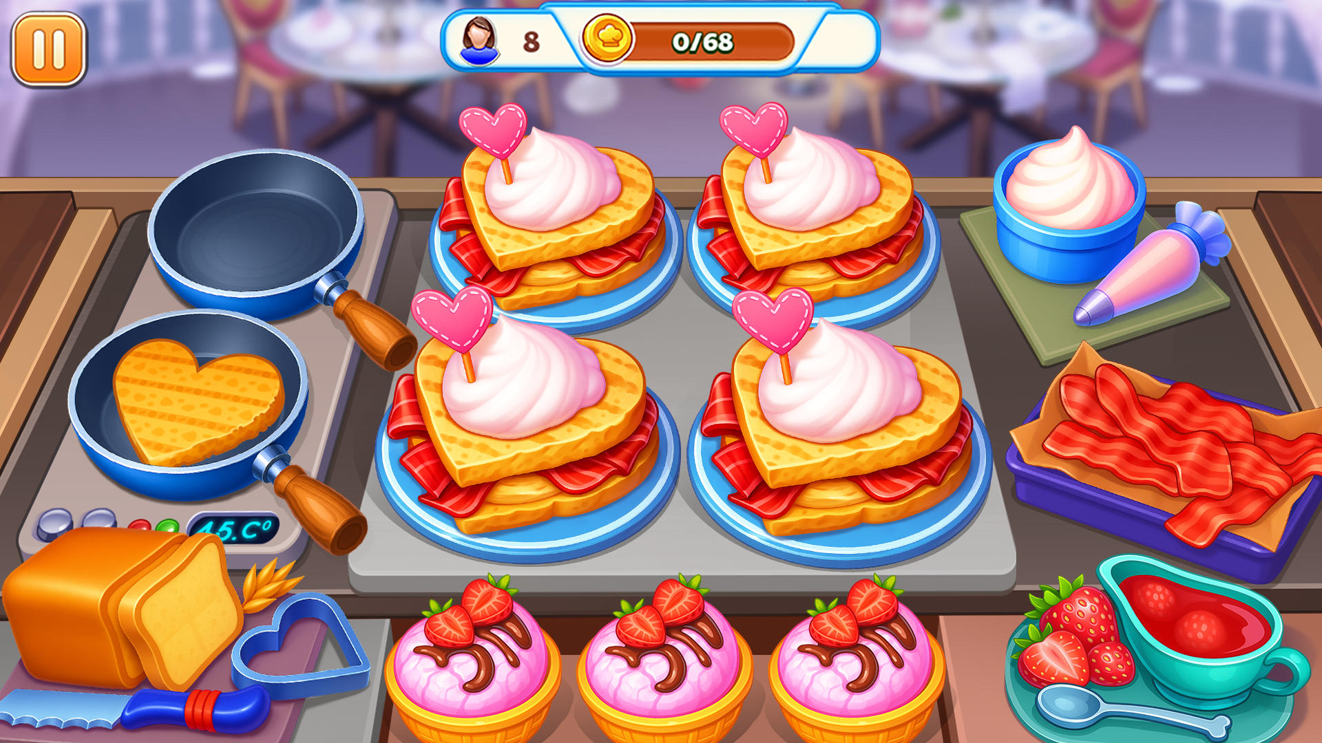 Wedding Fashion Cooking Party Game Screenshot