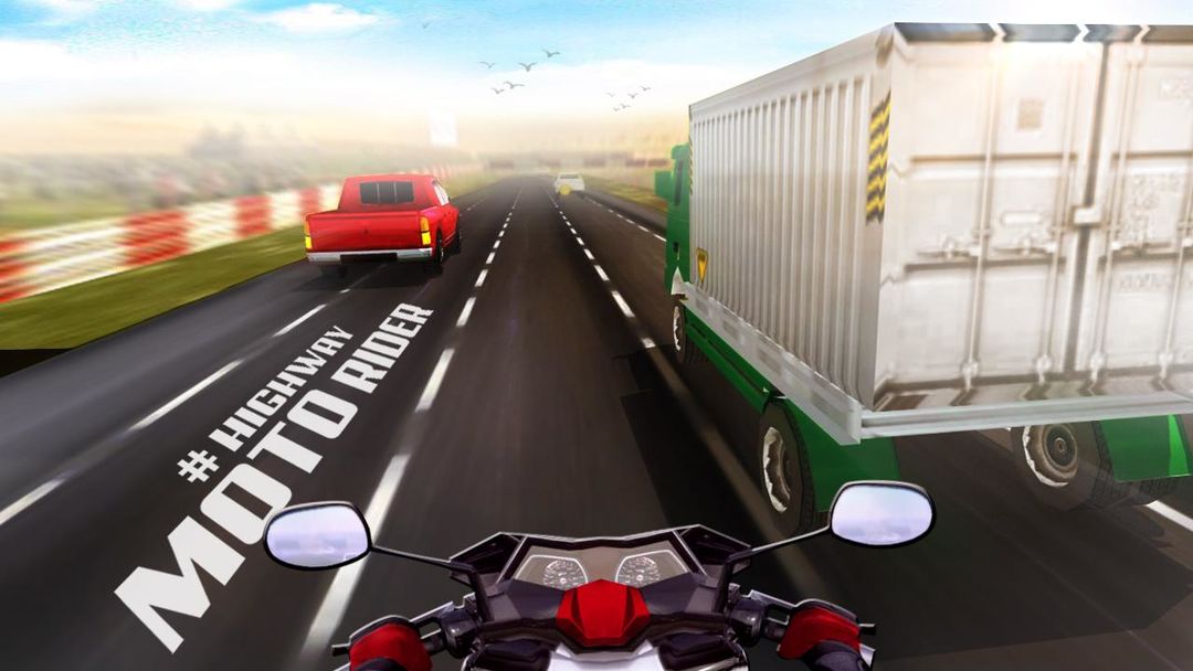 Screenshot of Highway Moto :Traffic Race