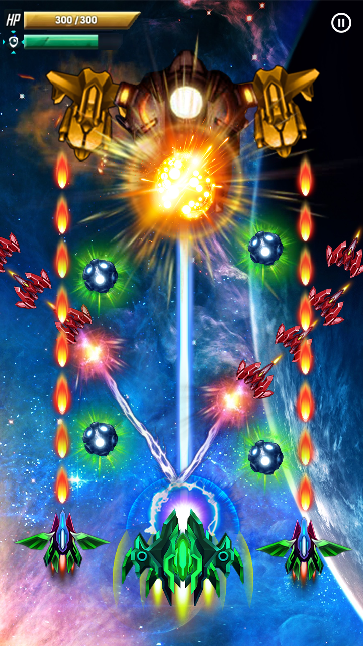 Galaxy Attack : Space Shooter遊戲截圖