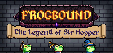 Banner of Frogbound: the Legend of Sir Hopper 