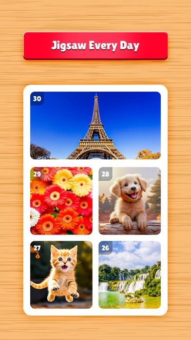 Screenshot 1 of MyPic Puzzle - Jigsaw Puzzles 