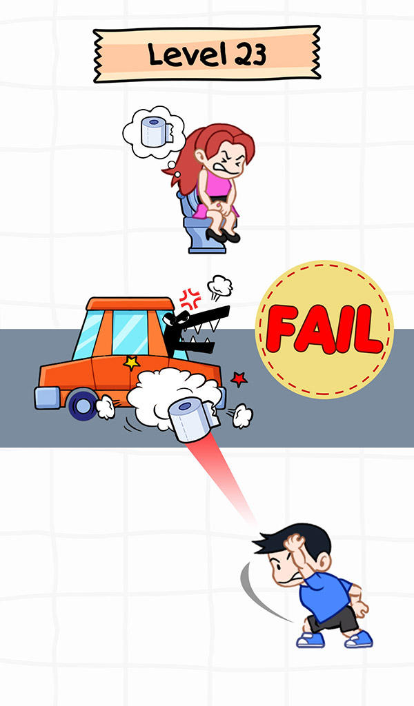 Throwmasters: Toilet Puzzle Game Screenshot