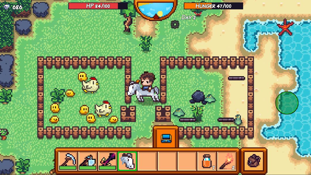 Pixel Survival Game 3 screenshot game