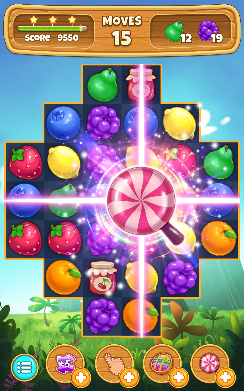 Fruit Frenzy Game Screenshot