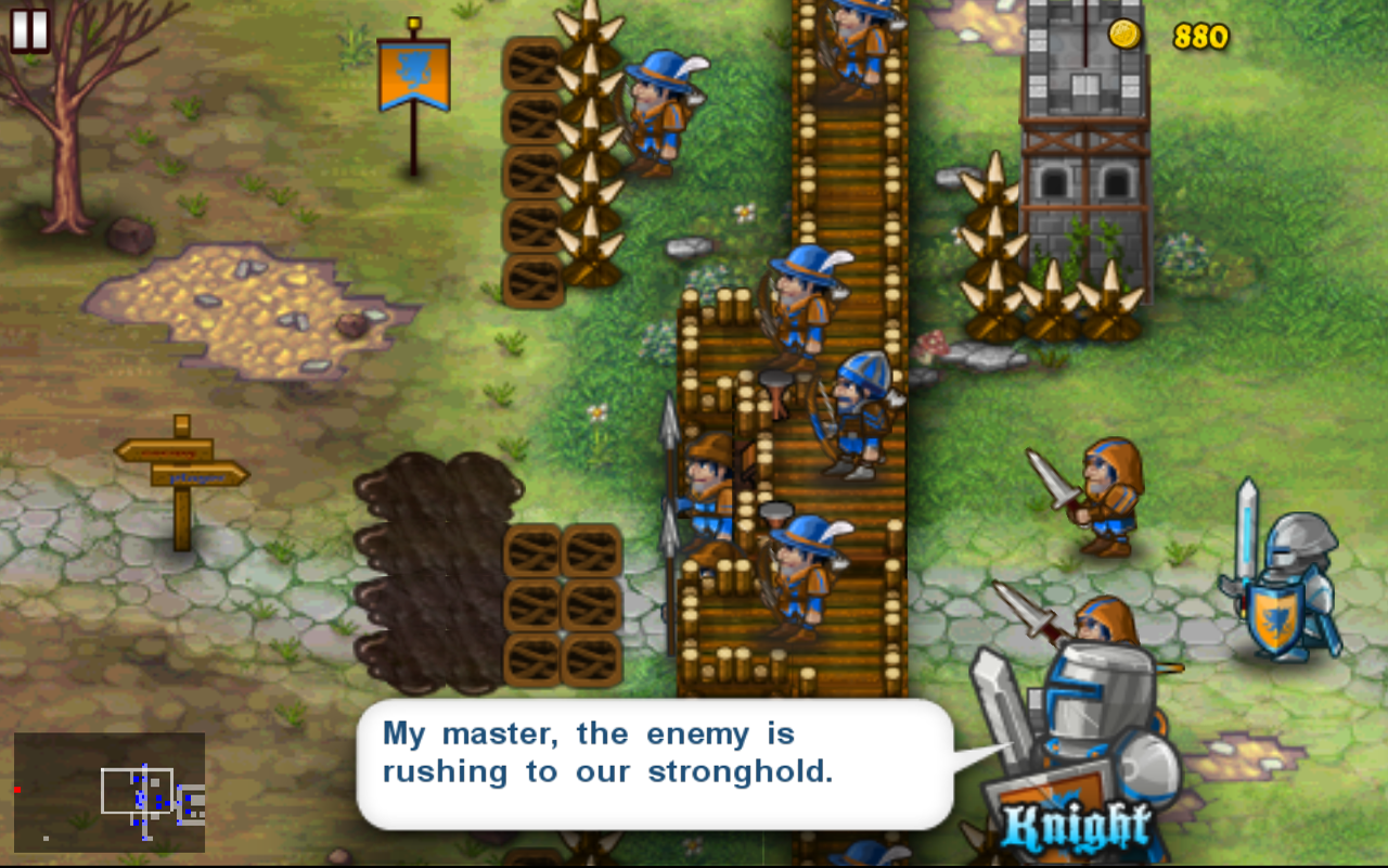 Fortress Under Siege HD Game Screenshot