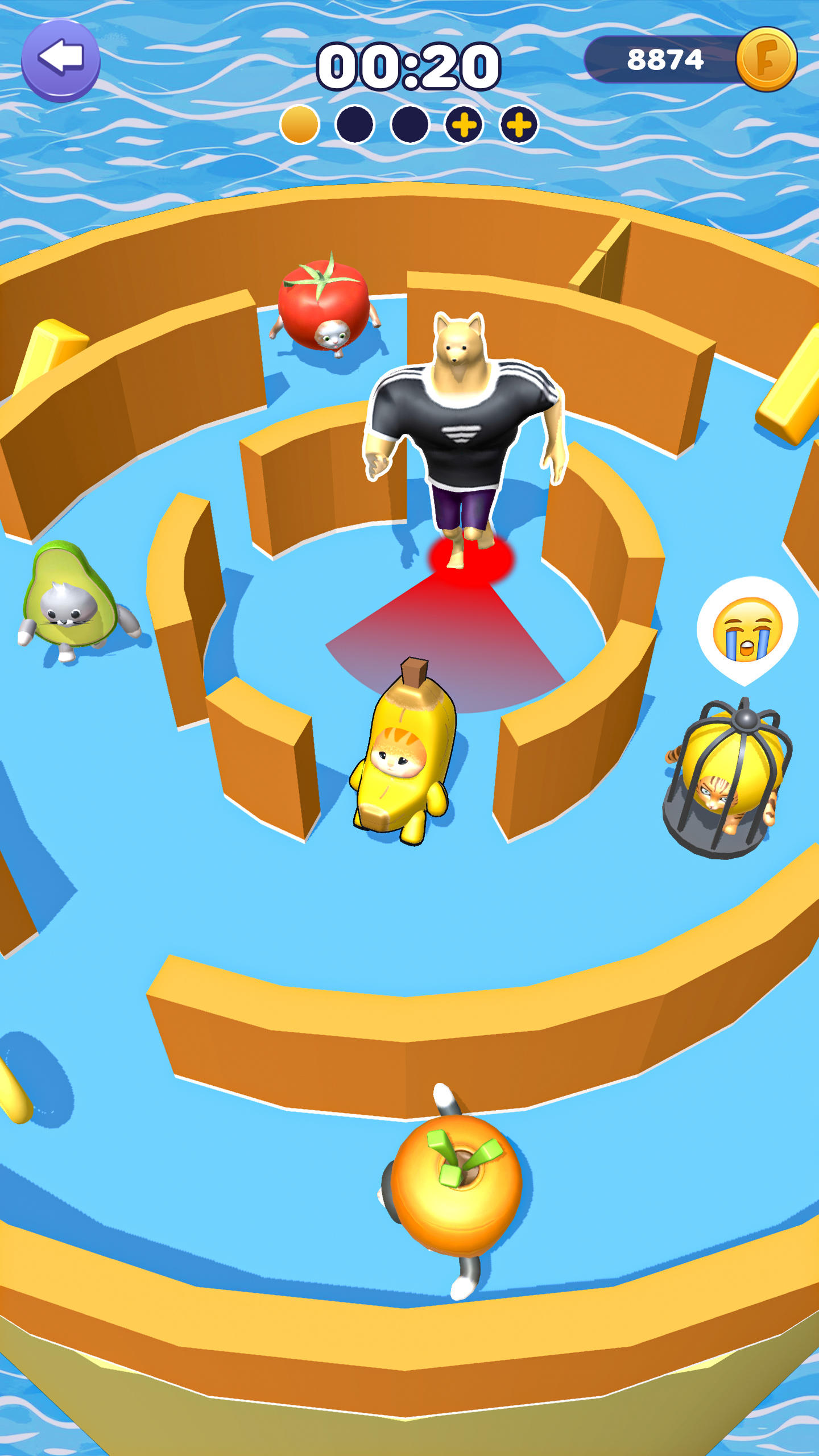 Banana Hide N Seek Escape Game Game Screenshot