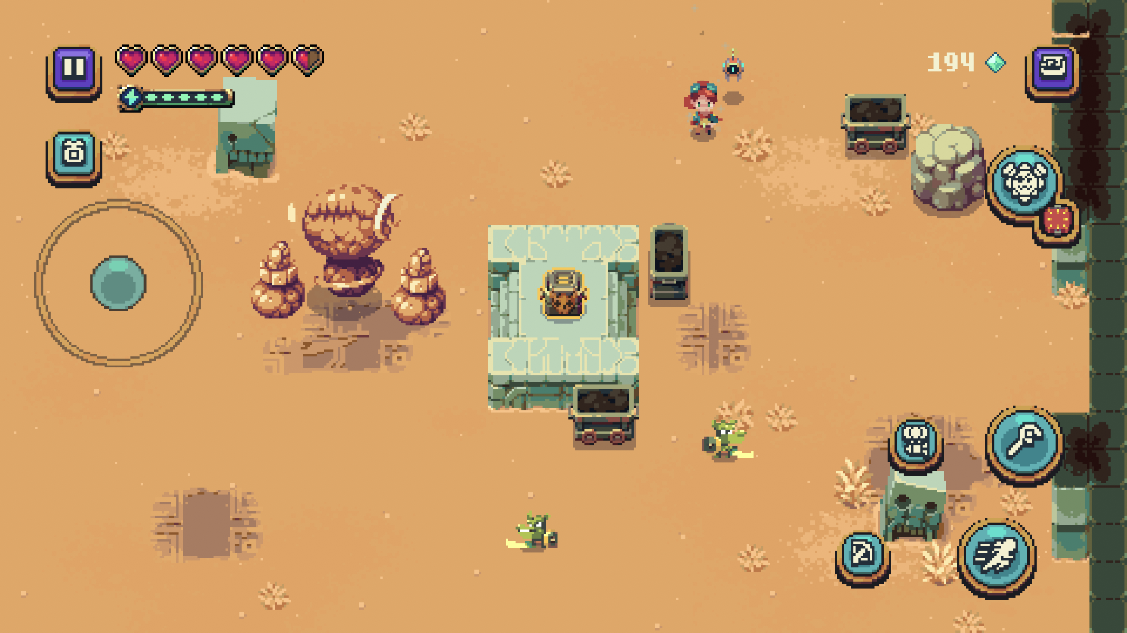 Sparklite Game Screenshot