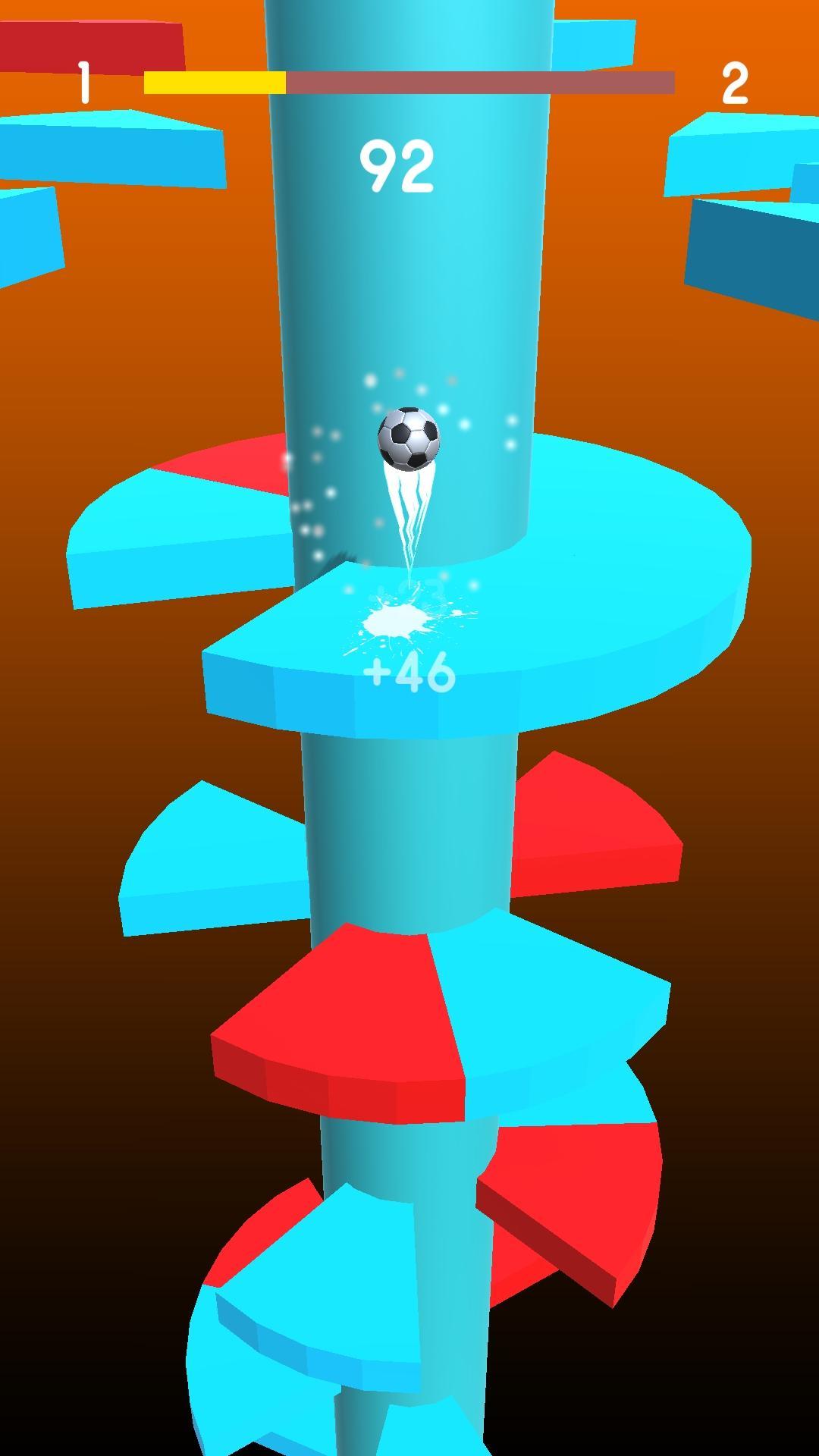 Screenshot of Helix Tower Jump