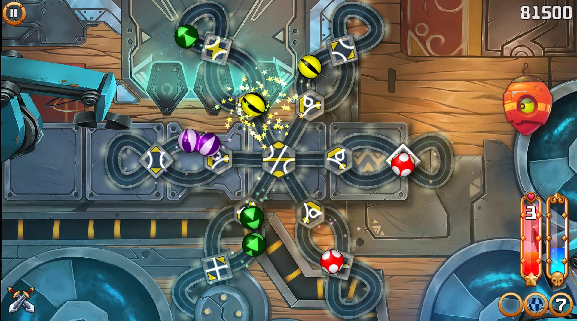 Messy Paths screenshot game