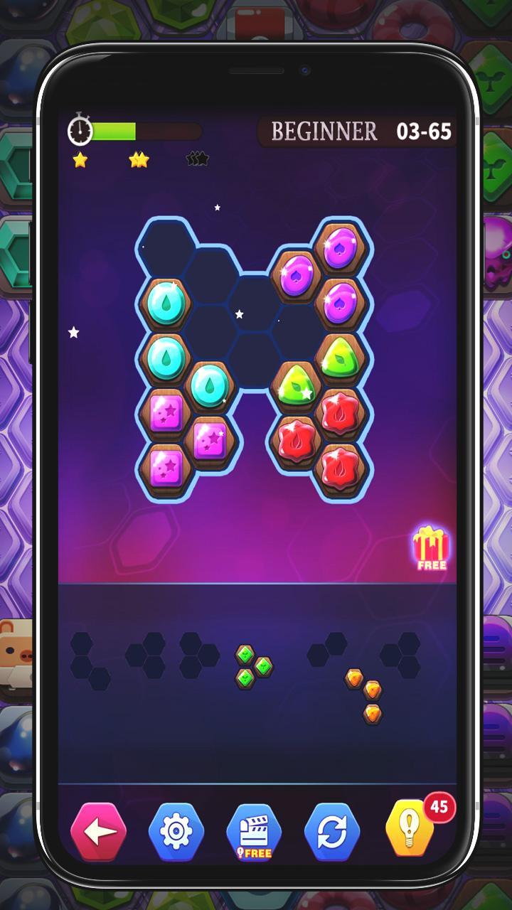 Hexa Puzzle Classic Game Screenshot