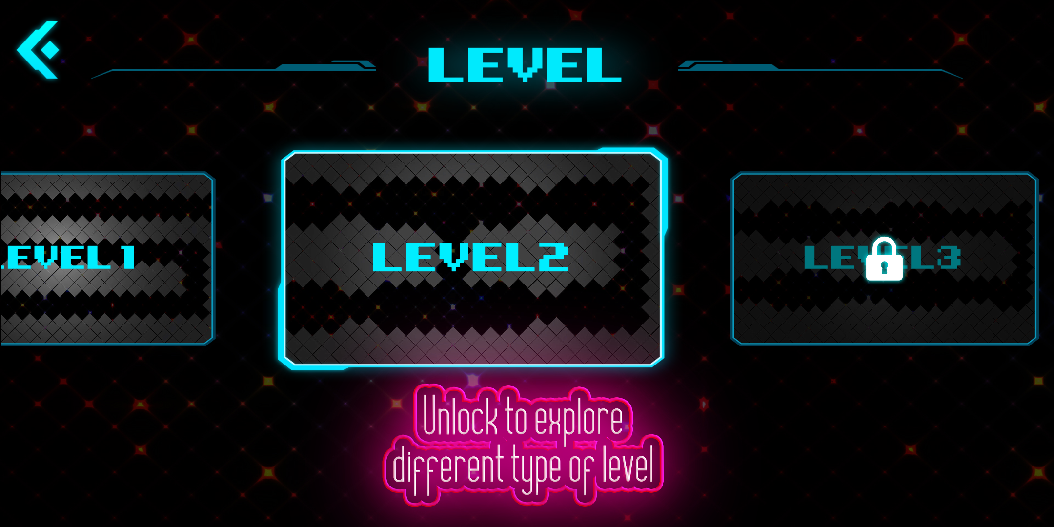Neon Battle Defense Game Screenshot