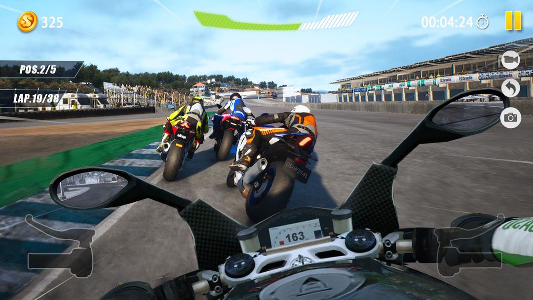 Traffic rider 3D lite ads screenshot game
