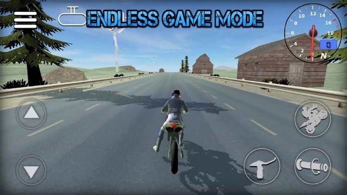 Wheelie Rider 3D 게임 스크린 샷