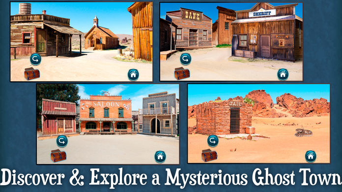 The Ghost Town Adventure screenshot game