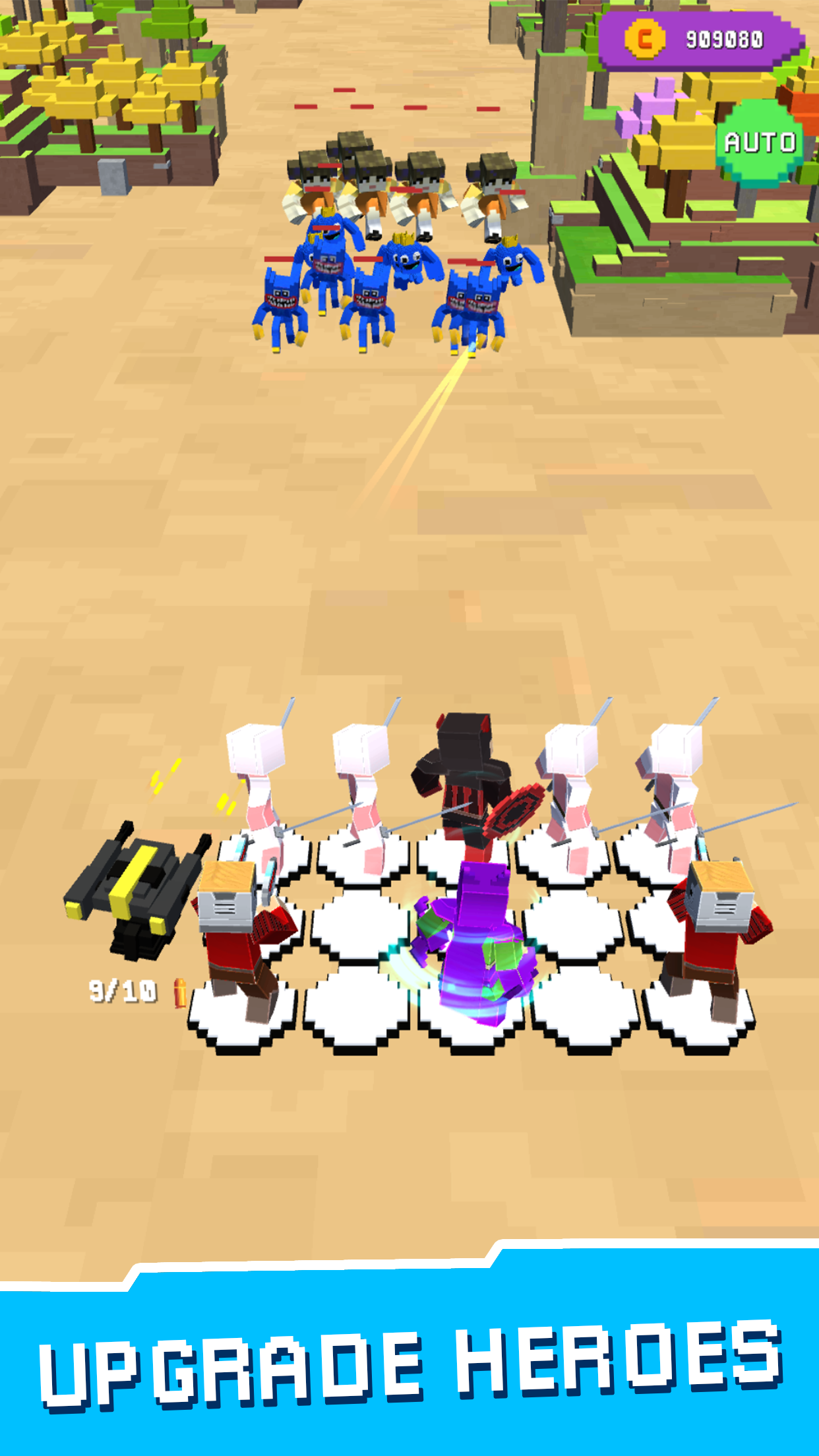 Superhero Craft: Merge Battle Game Screenshot