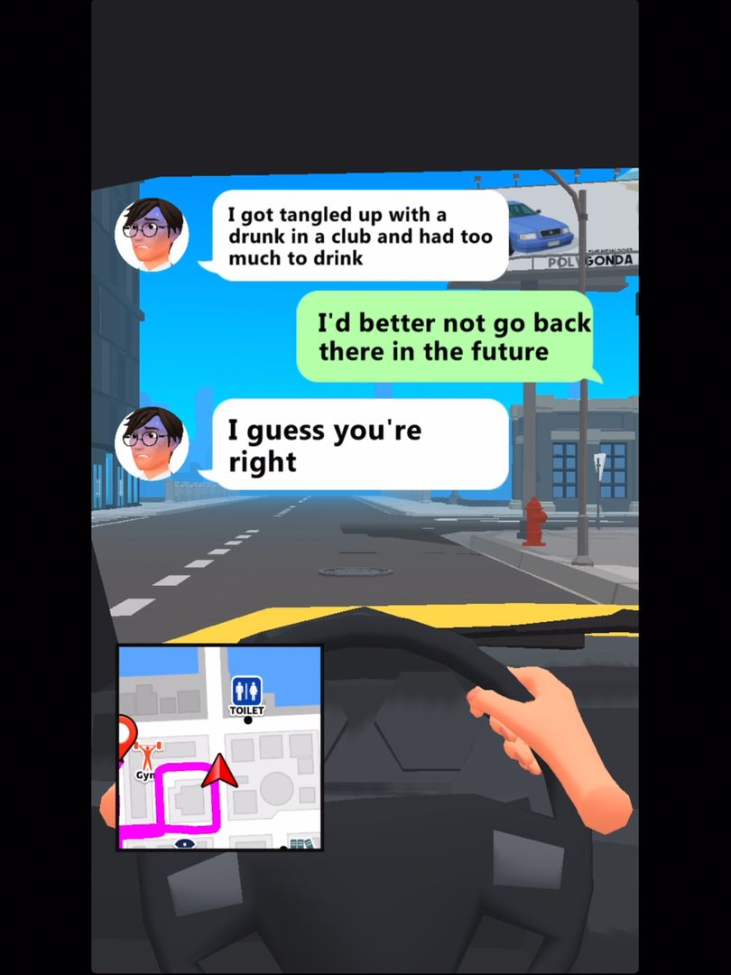 Taxi Master - 繪畫和故事遊戲遊戲截圖
