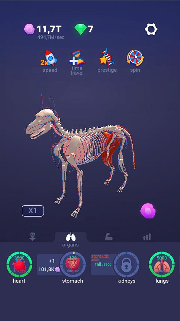 Idle Pet - Create cell by cell screenshot game