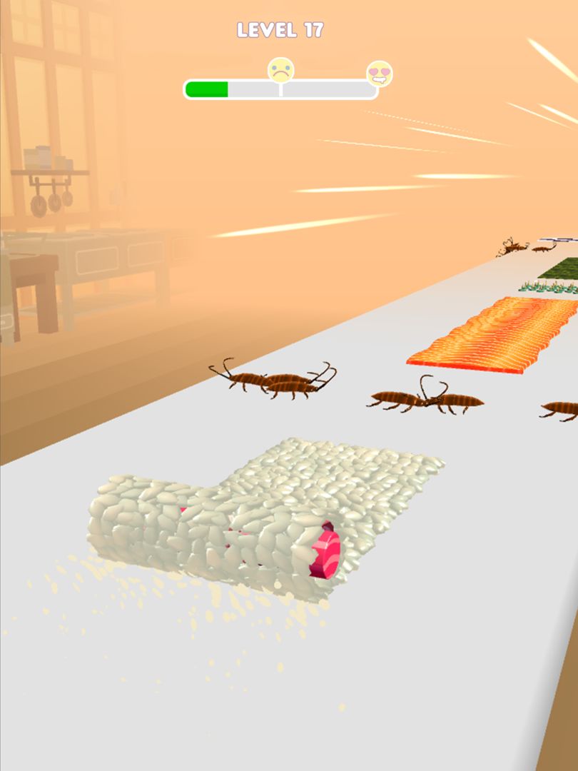 스시 롤 3D -  음식 게임 ASMR 게임 스크린 샷