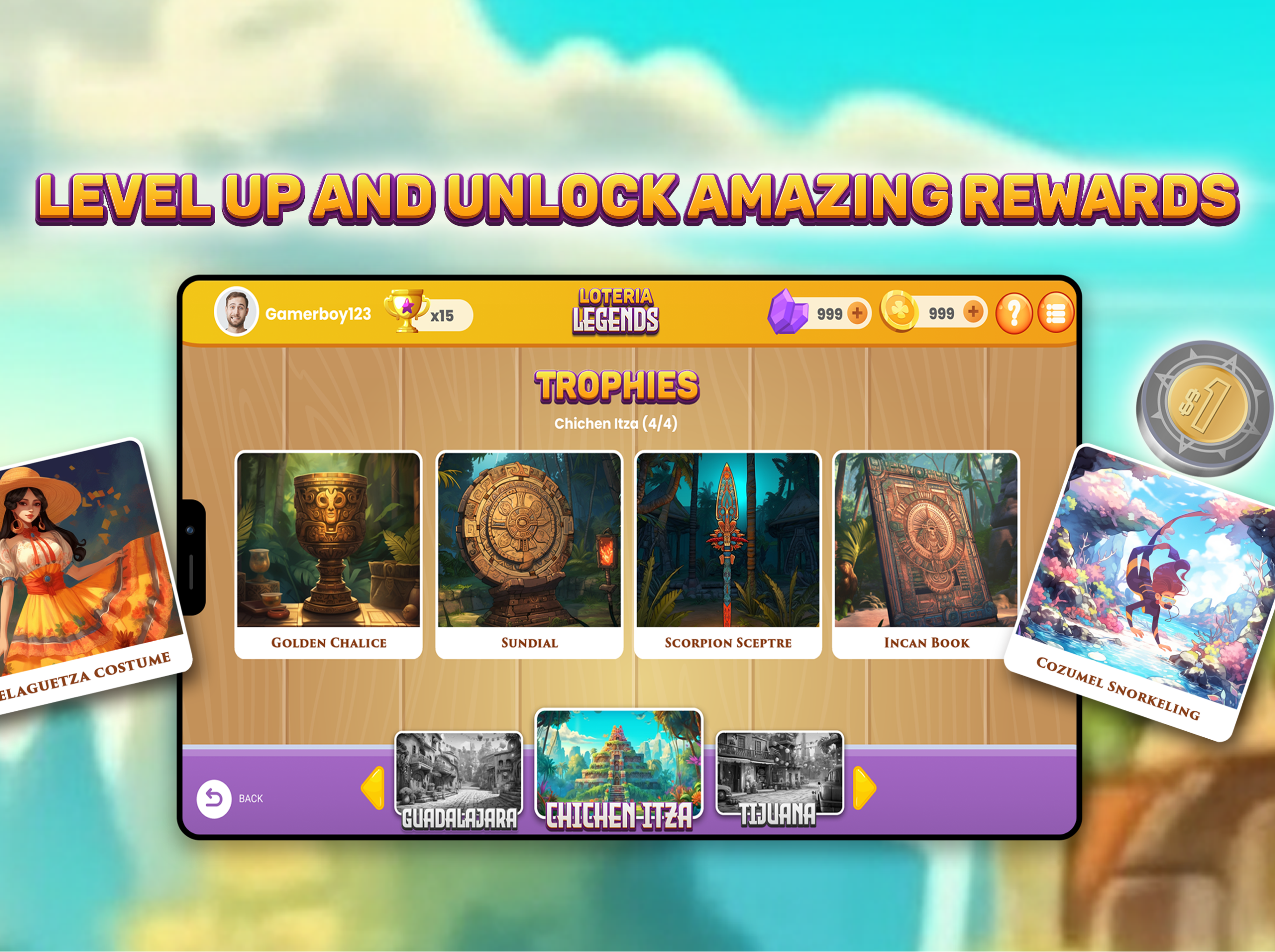 Screenshot of Loteria Legends