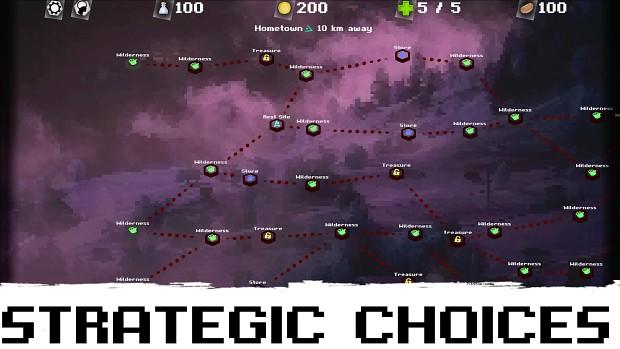 FULLYBROKEN WAY HOME ROGUELIKE Game Screenshot