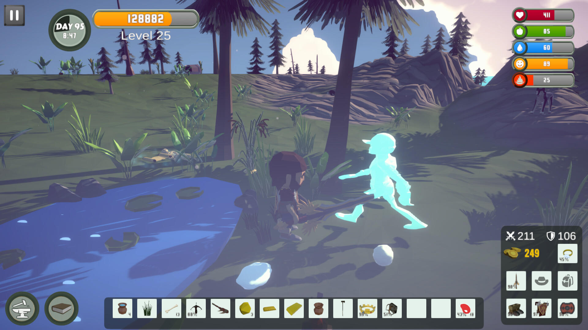 Surviving Skeleton Island screenshot game