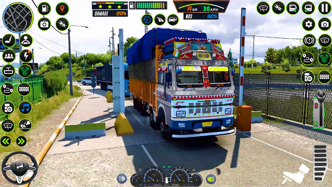 인도 트럭 3D 시뮬레이터 게임 게임 스크린 샷