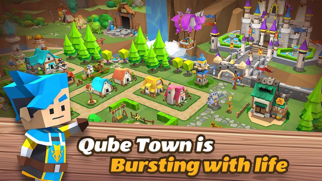 Screenshot of QubeTown