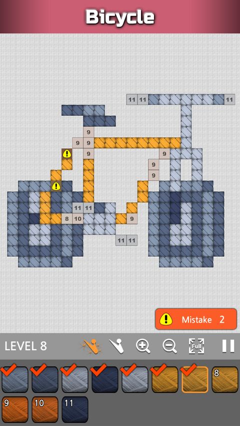 Cross-stitch : Coloring screenshot game