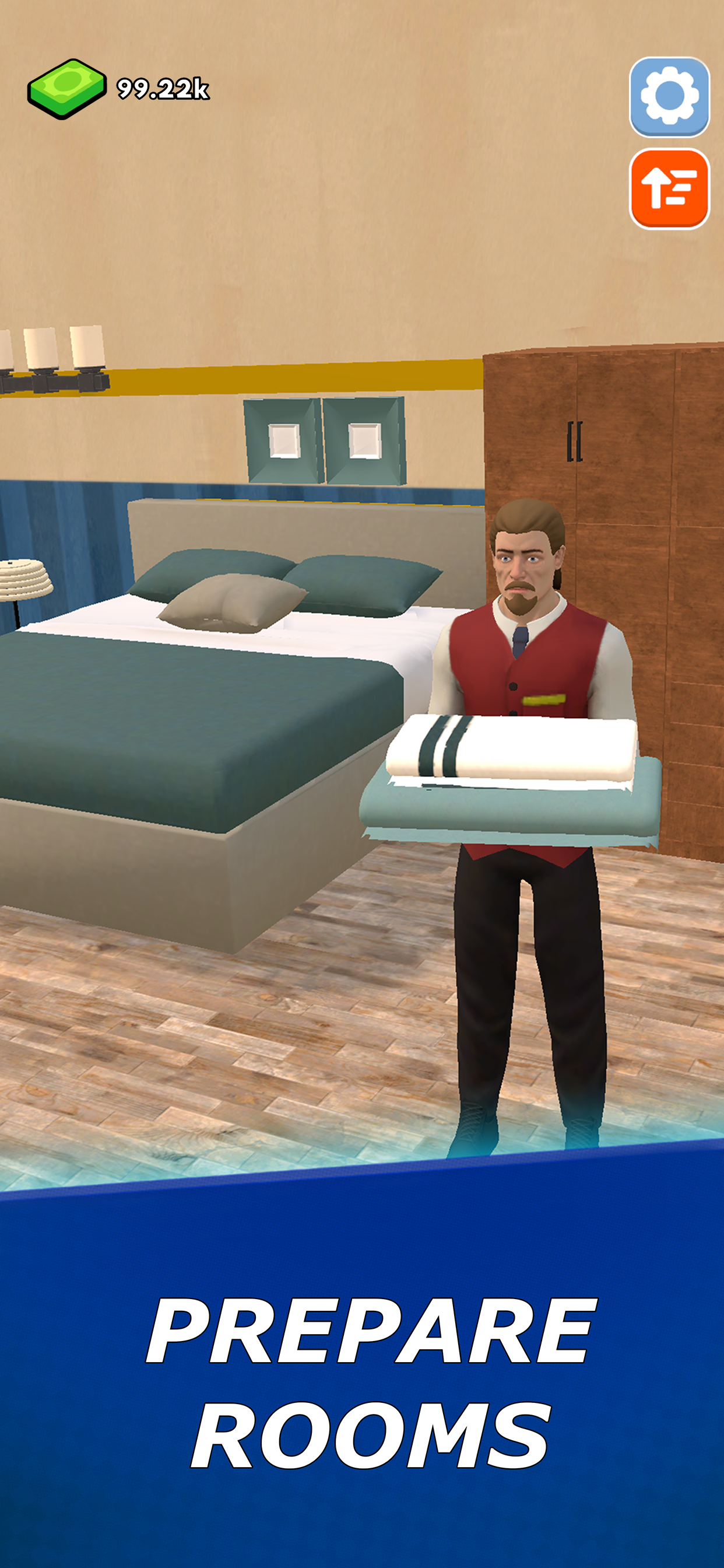 Hotel Manager Game Screenshot