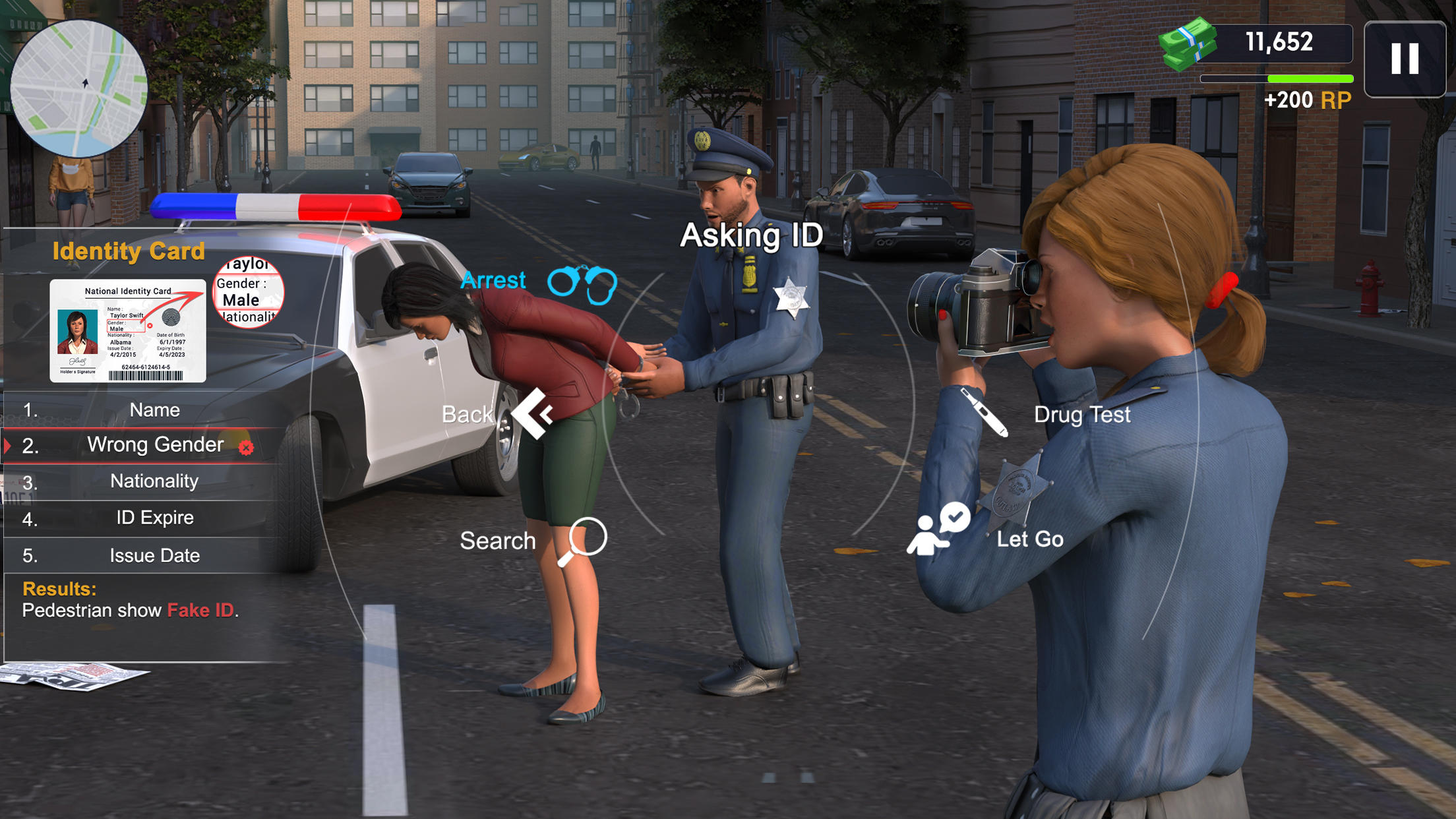 Screenshot 1 of गश्ती अधिकारी - पुलिस खेल 6