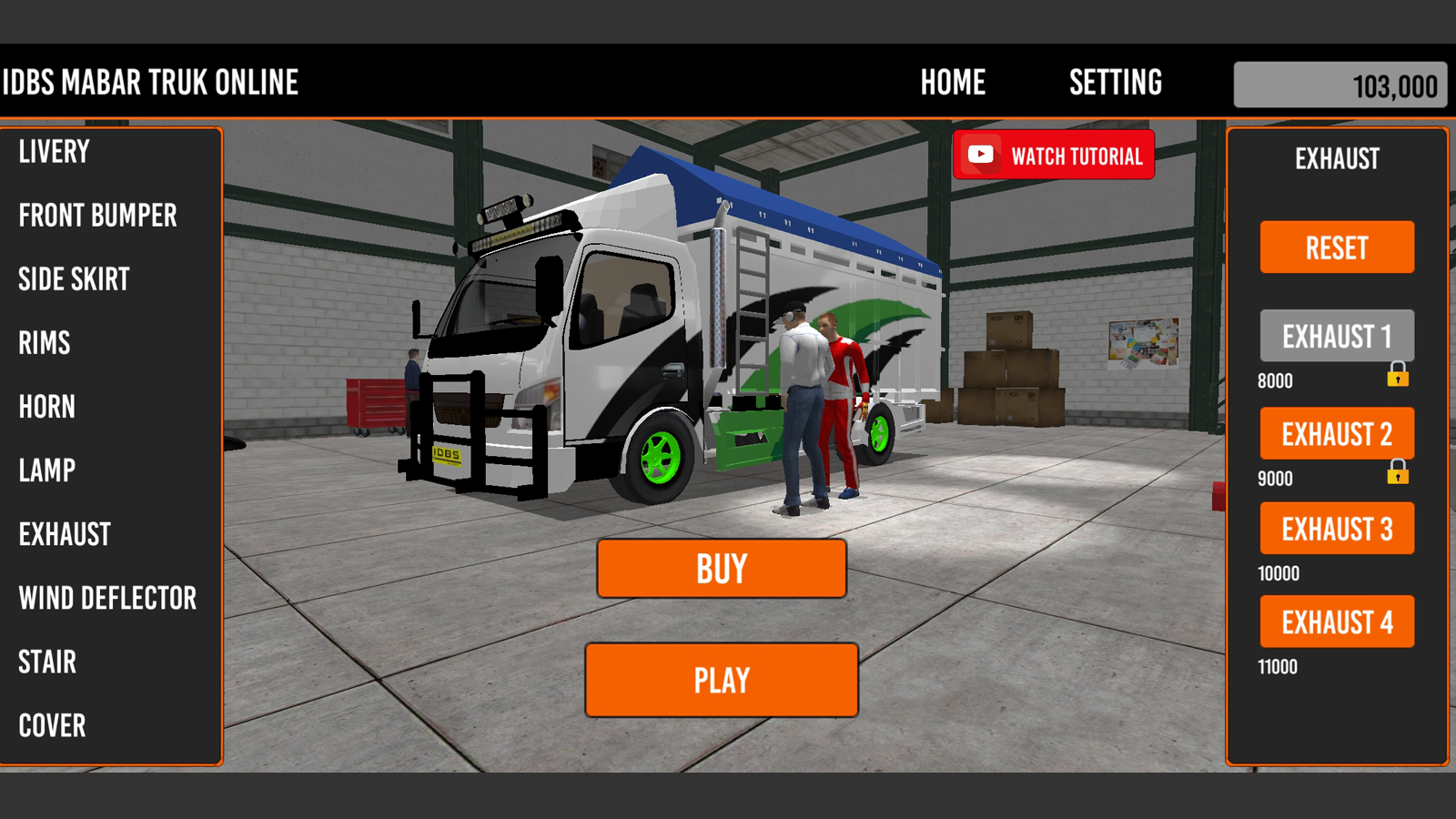 IDBS Mabar Truk Online Game Screenshot