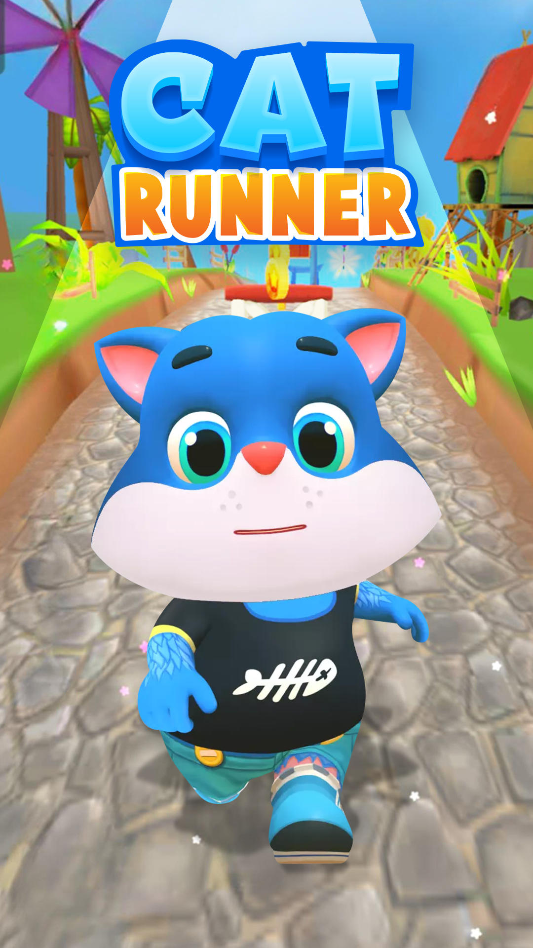 Screenshot 1 of Cat Run - бесконечный бег 2.0.1