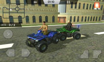 Police Quad 4x4 Simulator 3D Game Screenshot