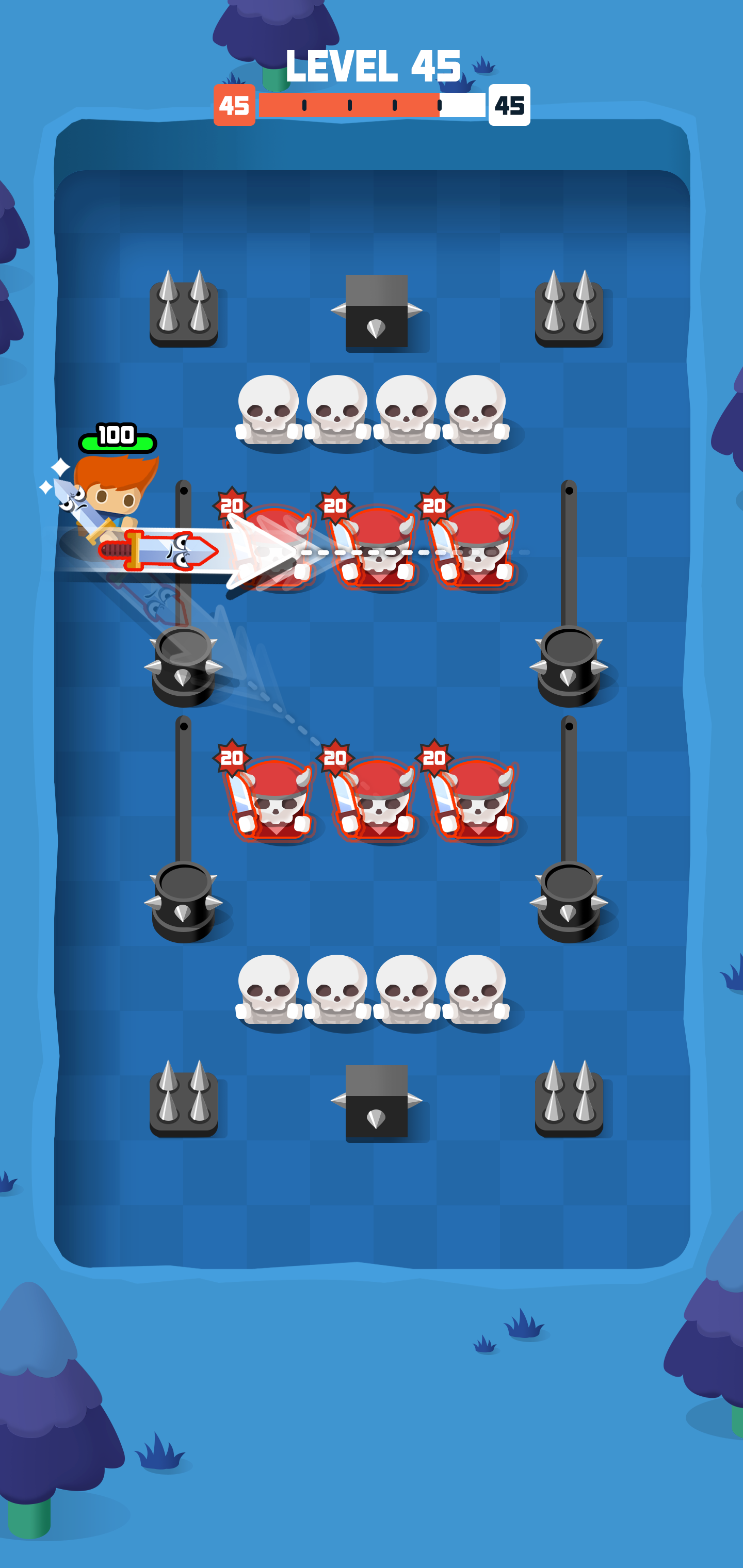 Zigzag Sword Game Screenshot