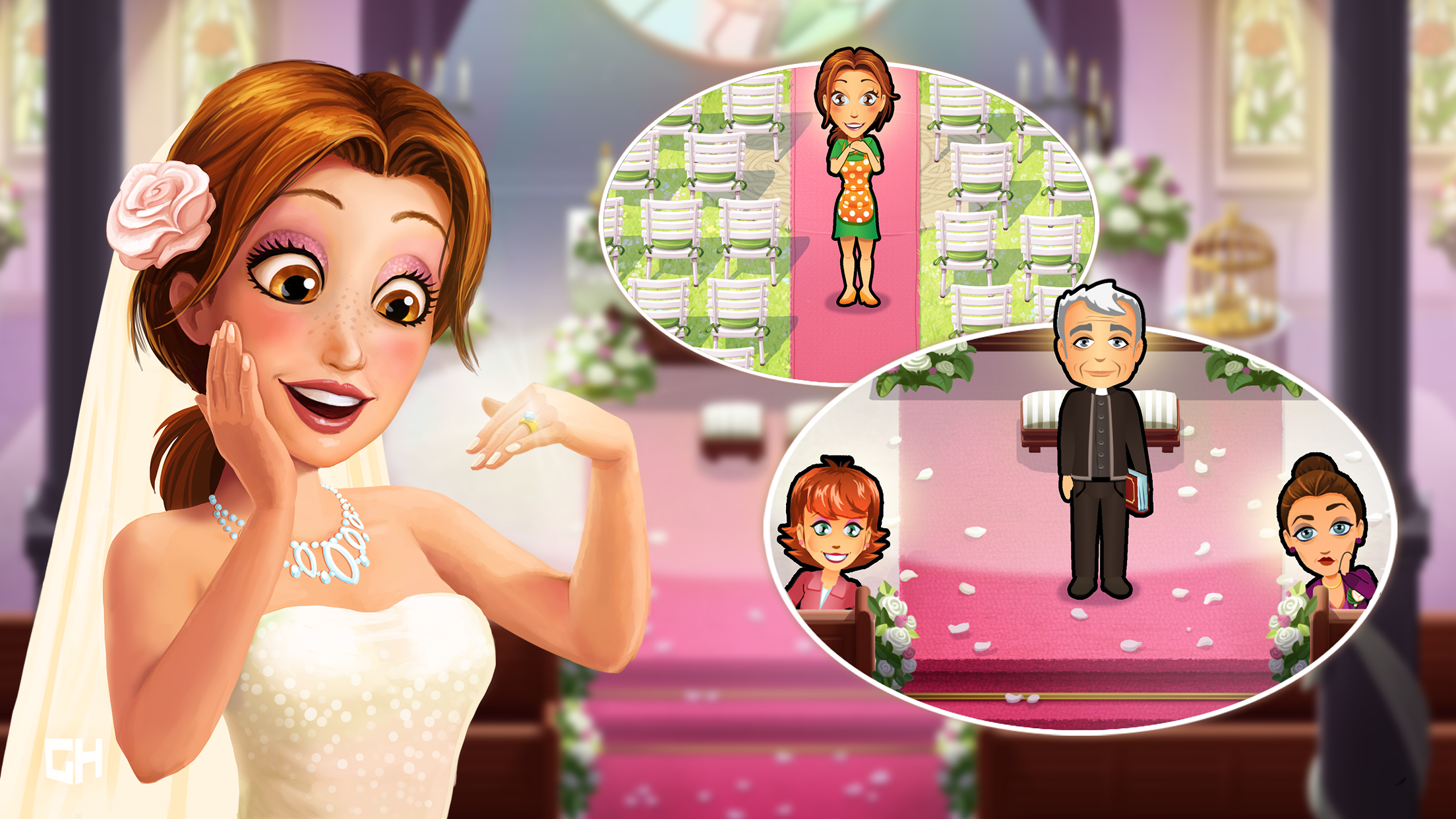 Delicious - Wonder Wedding ภาพหน้าจอเกม
