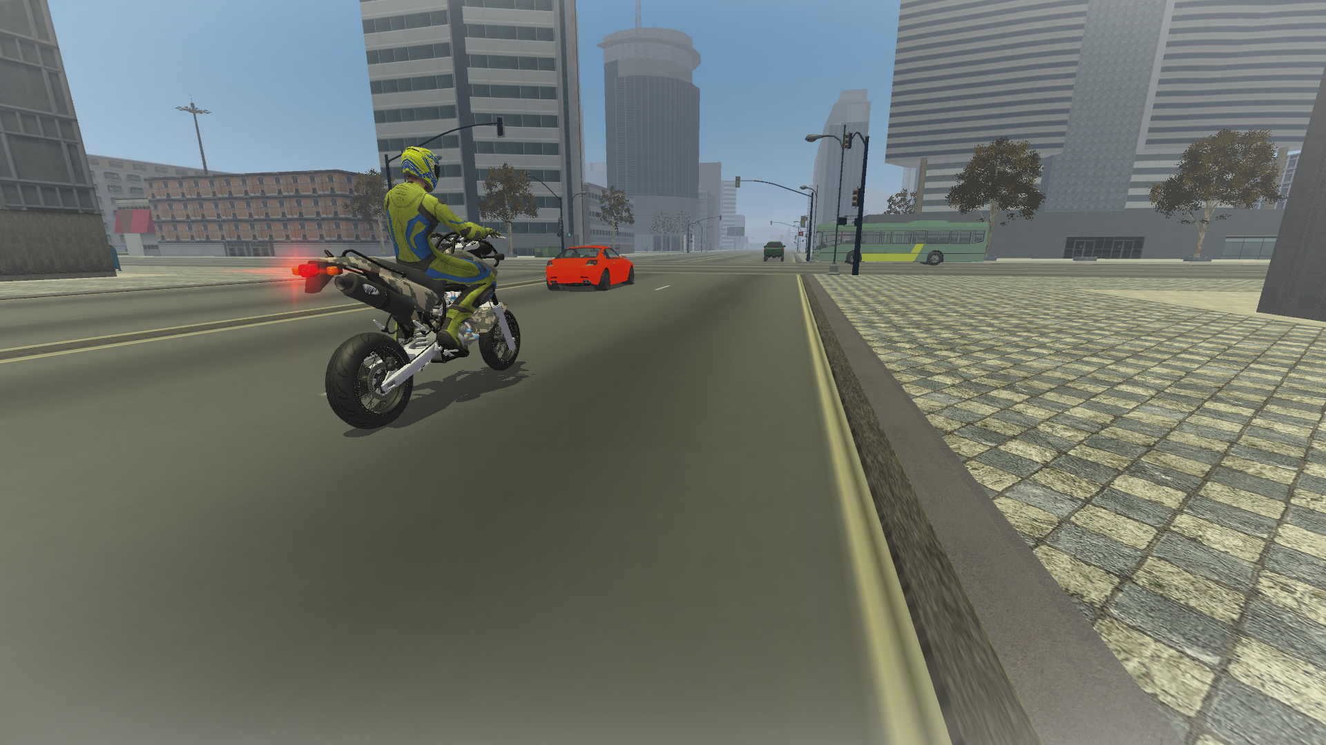 Traffic Motorbike ゲームのスクリーンショット