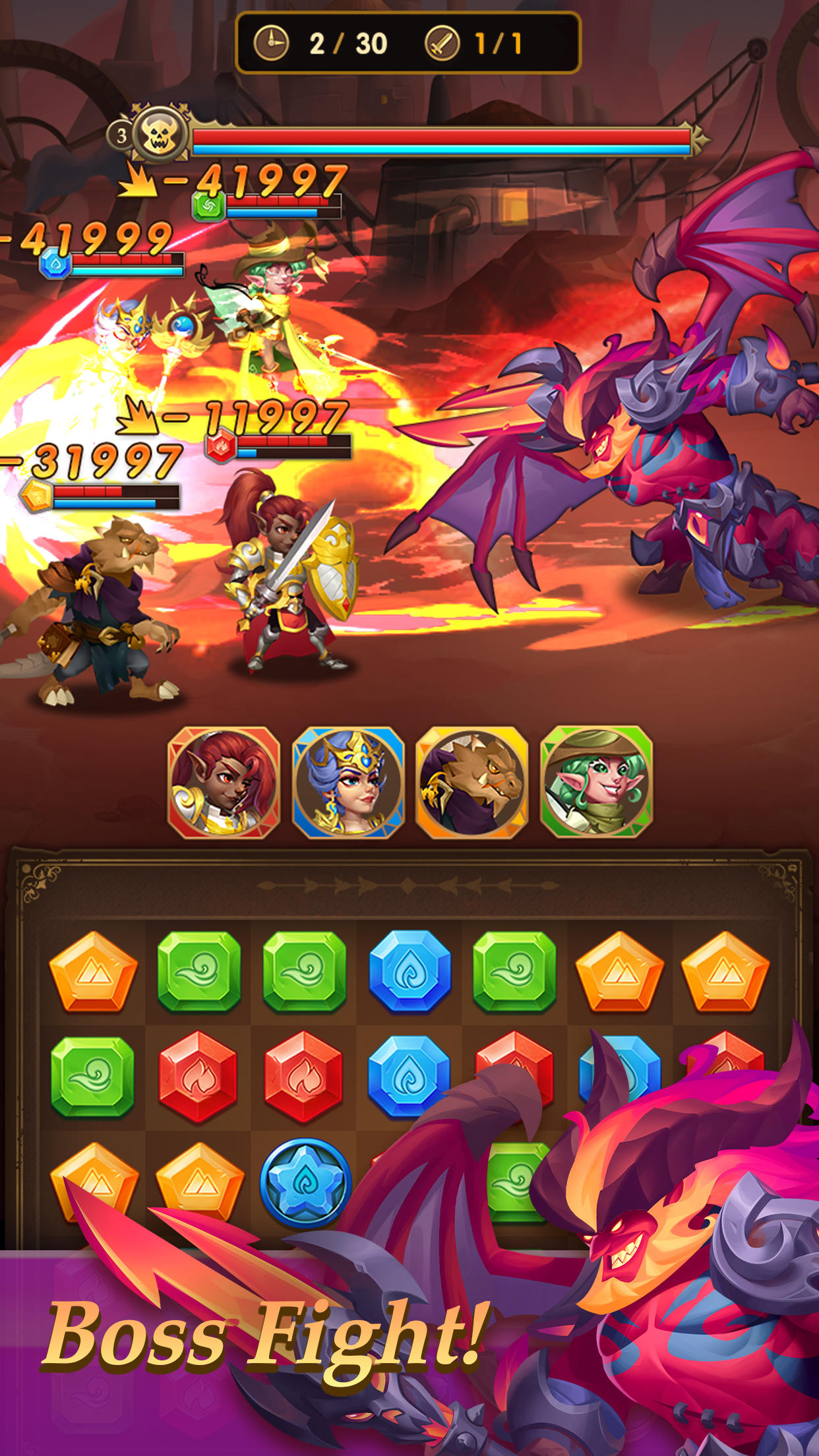 Puzzle Legends ภาพหน้าจอเกม