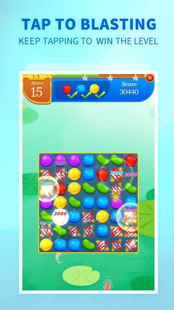Screenshot of Candy Magic - Tap to Blast