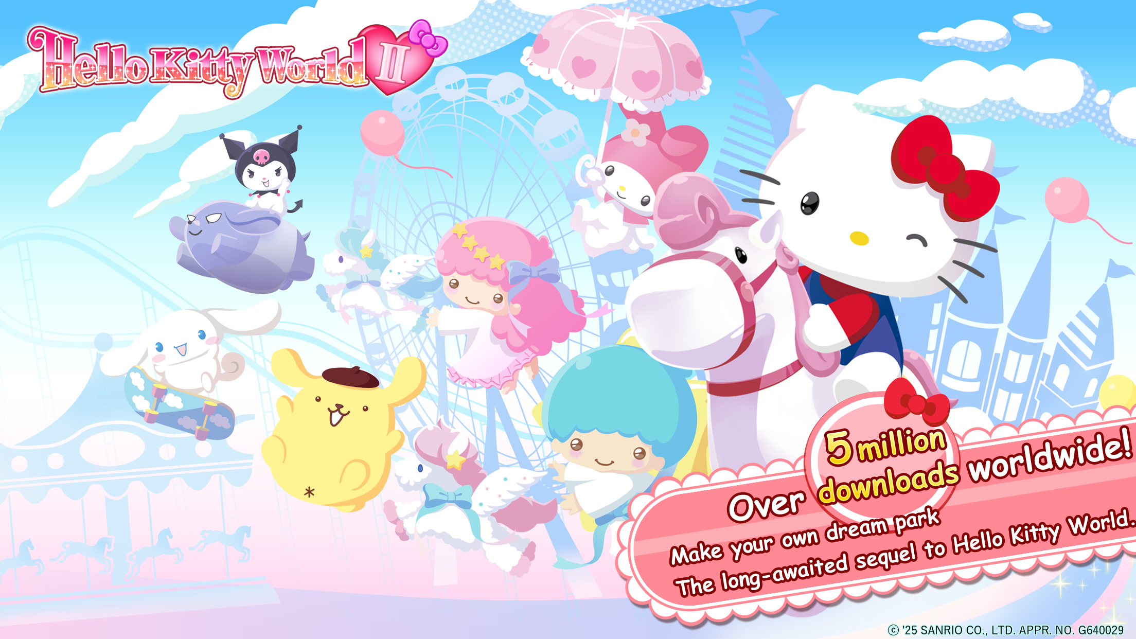 HelloKittyWorld2 Sanrio Kawaii Game Screenshot