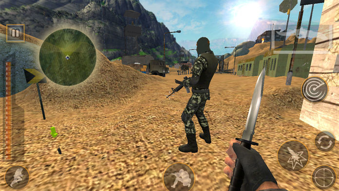 Screenshot of IGI Commando Jungle Strike 3D