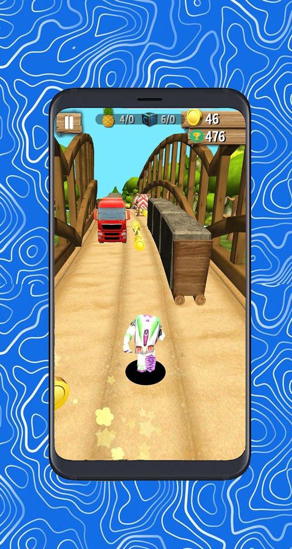 Buzz Toy Run Adventure  story screenshot game