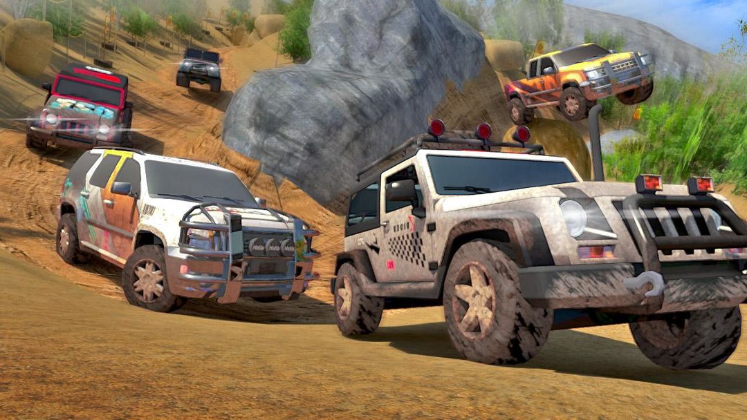 Offroad 4X4 Jeep Hill Climbing ภาพหน้าจอเกม