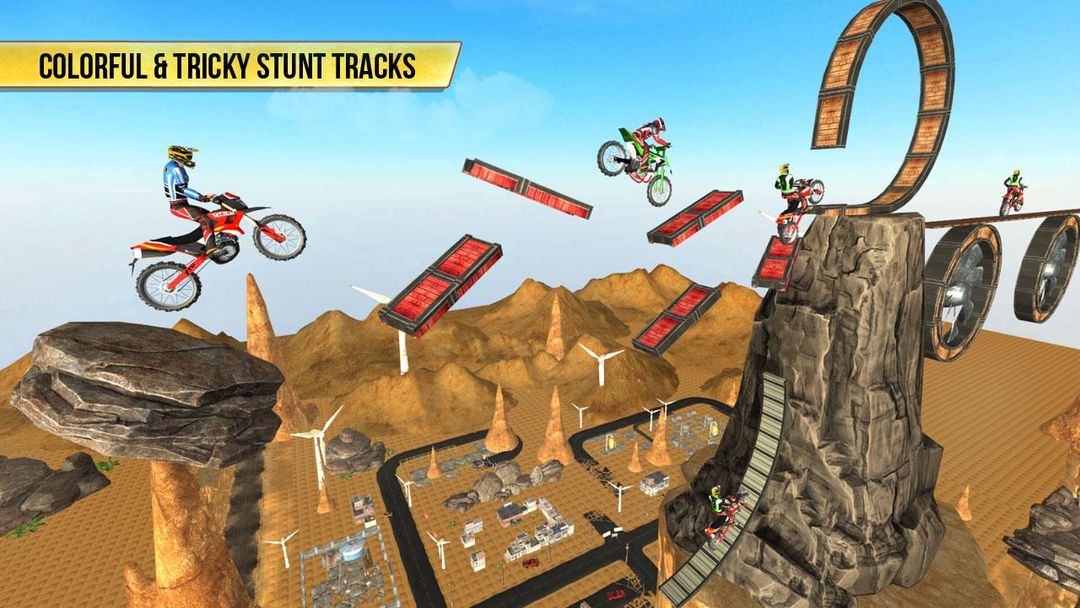 Desert Bike Stunts遊戲截圖