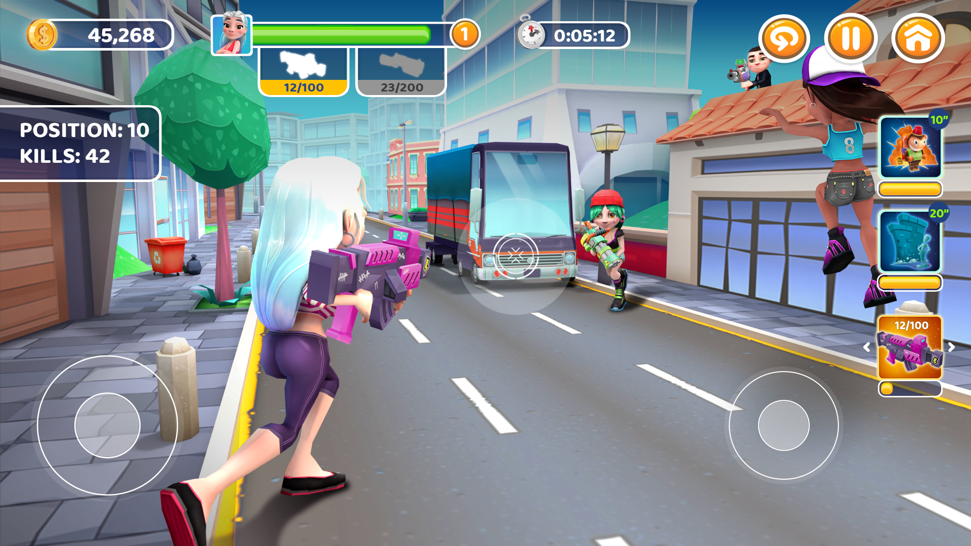 Screenshot of Paintball Rush