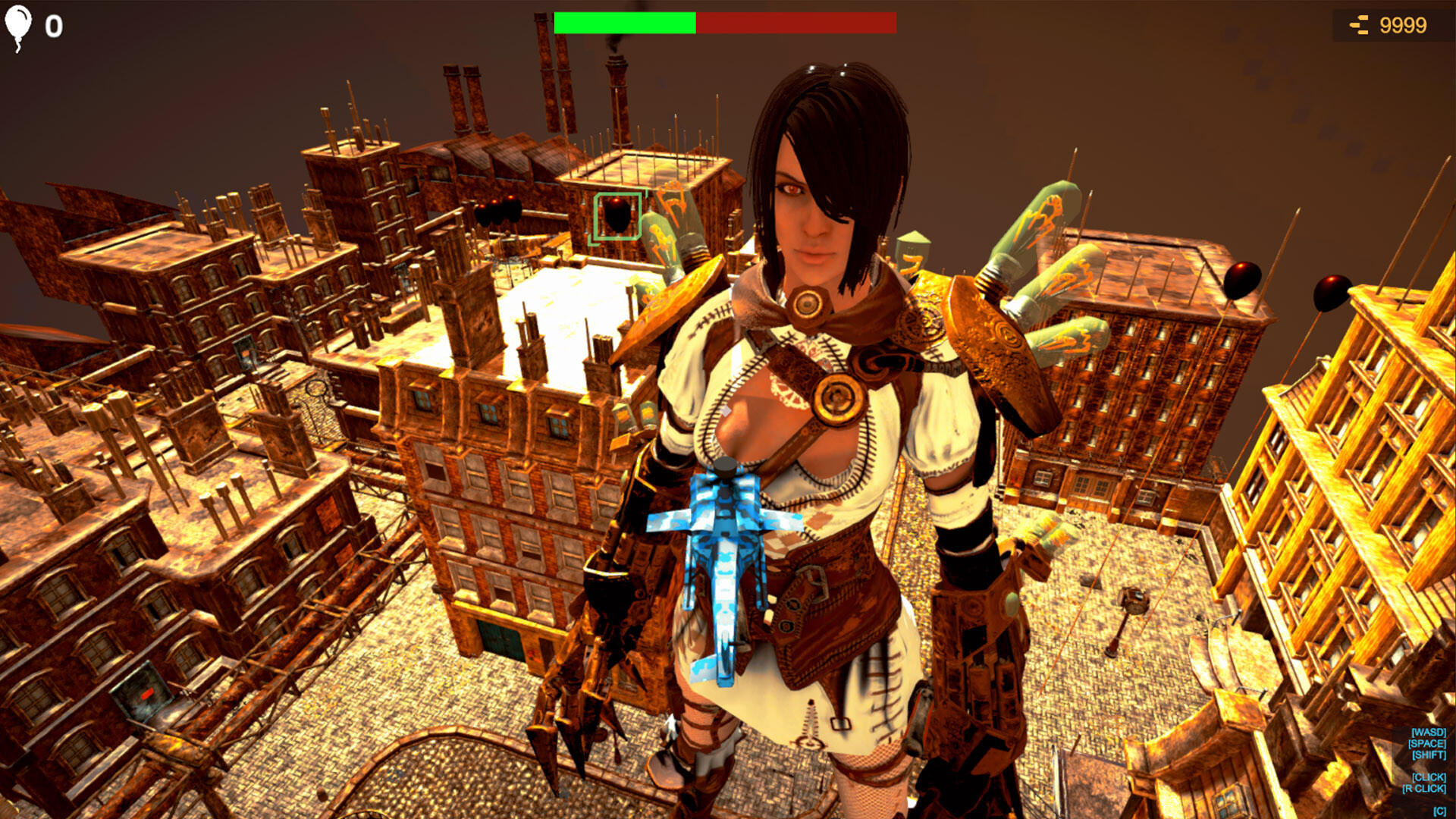 Save Giant Girl from monsters 4 ภาพหน้าจอเกม