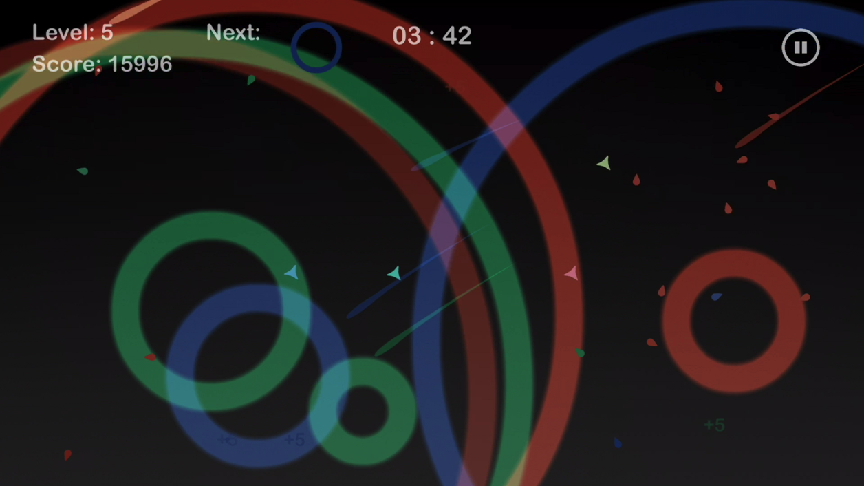  ภาพหน้าจอของวิดีโอ Space Ripple