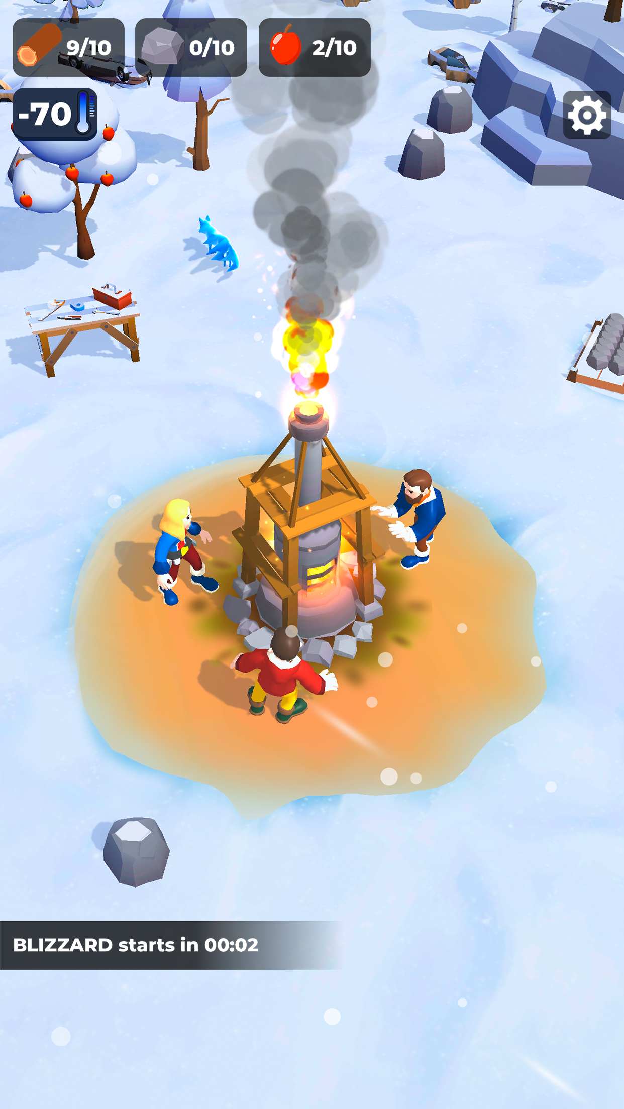 Frost Land Survival Game Screenshot